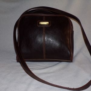 A beautiful real leather crossbody bag